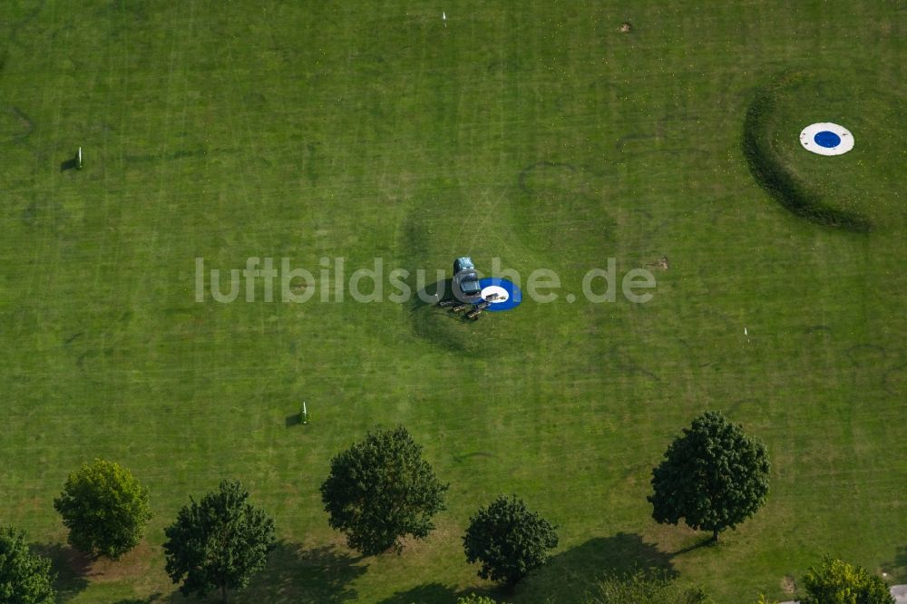 Luftaufnahme Würzburg - Golfplatz des Golf Club Würzburg e.V. im Ortsteil Heidingsfeld in Würzburg im Bundesland Bayern, Deutschland