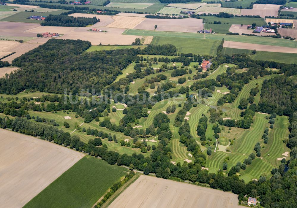 Luftbild Nordkirchen - Golfplatz des Golf- und Landclub Nordkirchen e.V. in Nordkirchen im Bundesland Nordrhein-Westfalen, Deutschland