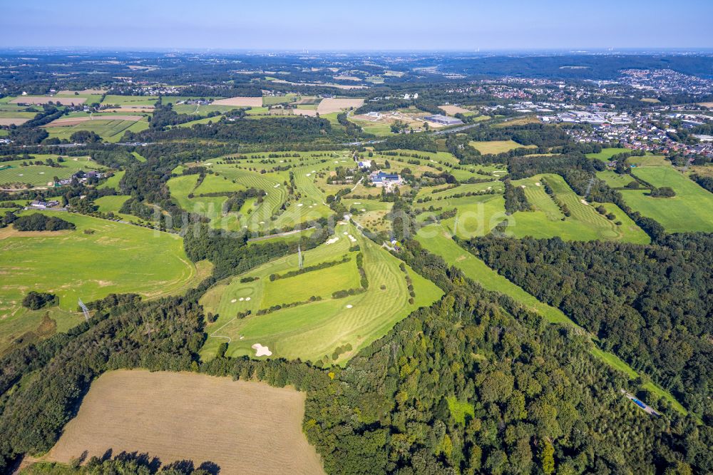 Luftaufnahme Heck - Golfplatz Golf- und Reitsport Gut Berge in Heck im Bundesland Nordrhein-Westfalen, Deutschland