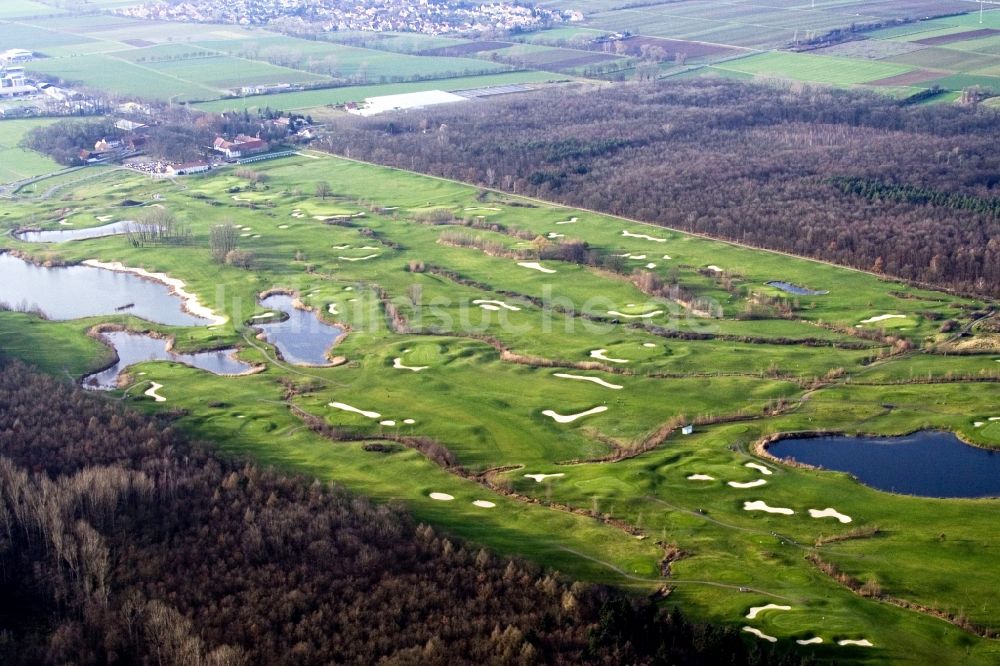 Luftbild Essingen - Golfplatz Golfanlage Landgut Dreihof in Essingen im Bundesland Rheinland-Pfalz