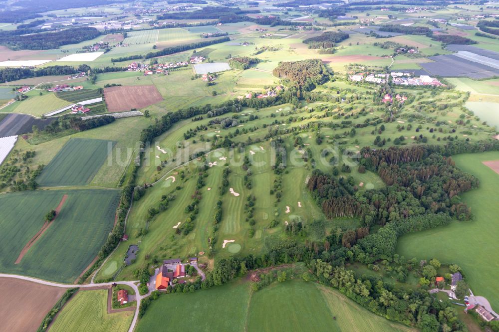 Ravensburg aus der Vogelperspektive: Golfplatz der Golfanlage Ravensburg in Ravensburg im Bundesland Baden-Württemberg, Deutschland