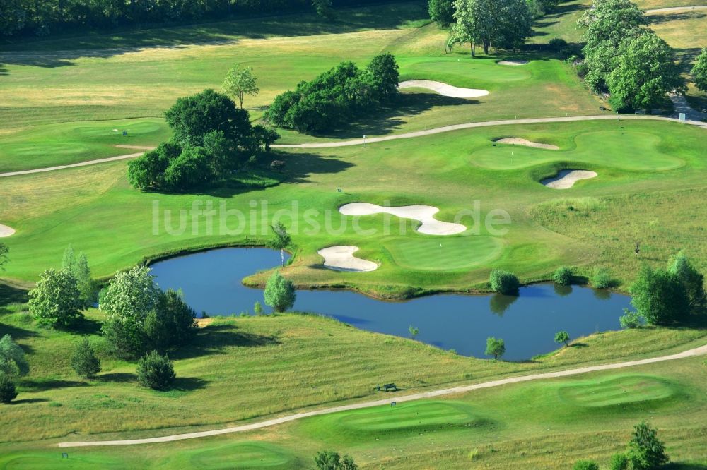 Blankenfelde-Mahlow von oben - Golfplatz des Golfcenters Gross Kienitz in Blankenfelde-Mahlow im Bundesland Brandenburg