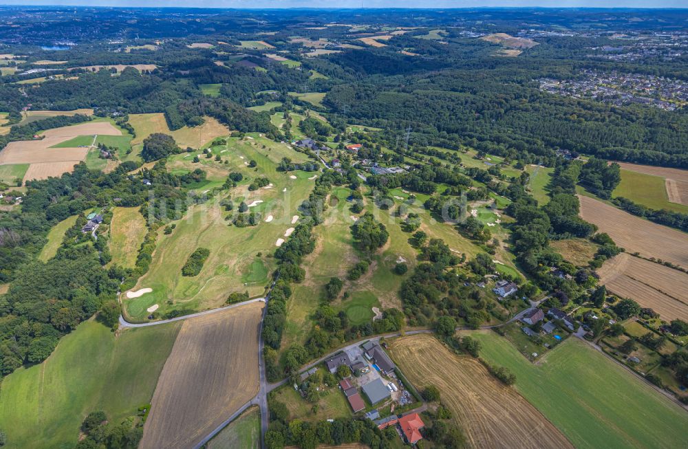 Luftaufnahme Essen - Golfplatz Golfclub Essen-Heidhausen e. V. in Essen im Bundesland Nordrhein-Westfalen, Deutschland