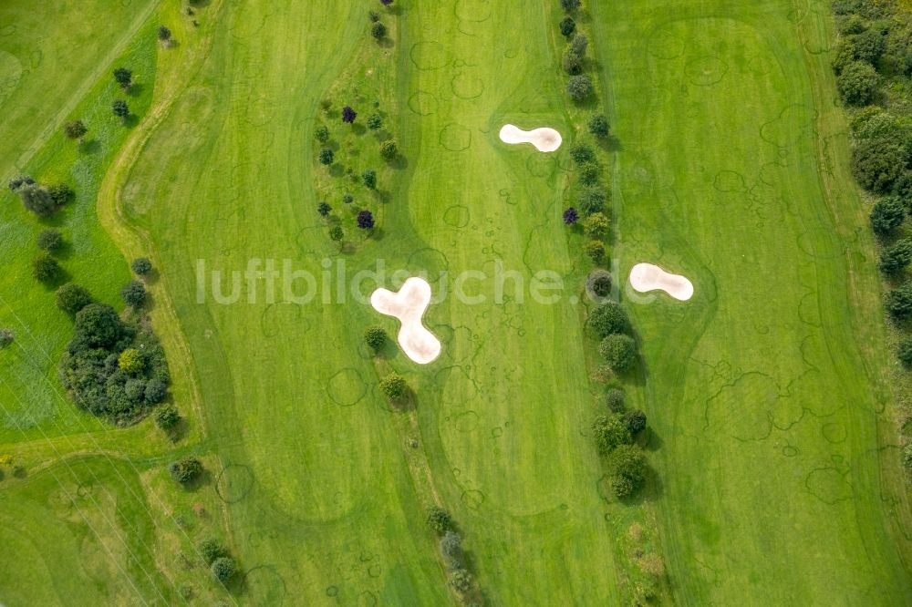 Gevelsberg aus der Vogelperspektive: Golfplatz des Golfclub Gut Berge am Berkenberg im Ortsteil Heck in Gevelsberg im Bundesland Nordrhein-Westfalen - NRW, Deutschland