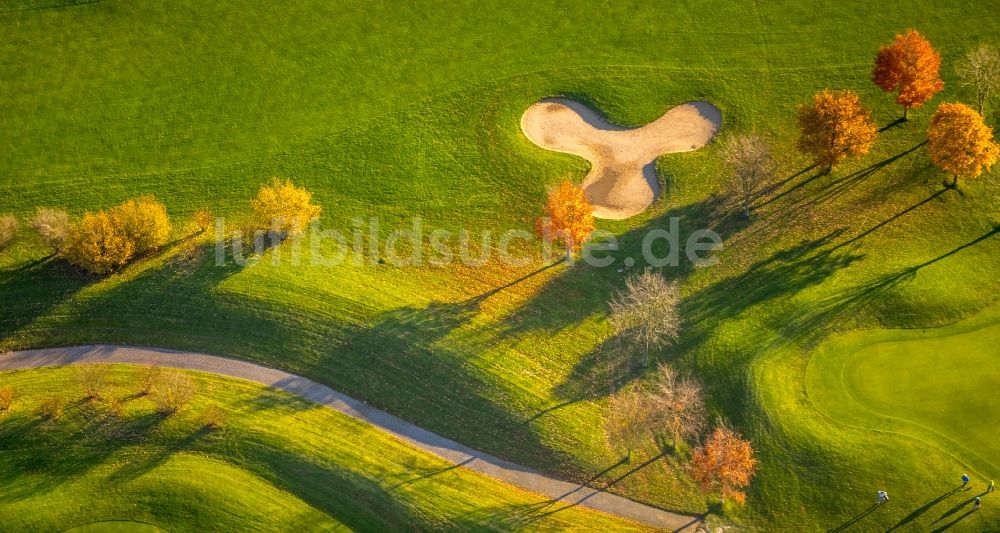 Luftbild Kamp-Lintfort - Golfplatz Golfclub Am Kloster-Kamp e.V. an der Kirchstraße im Ortsteil Niersenbruch in Kamp-Lintfort im Bundesland Nordrhein-Westfalen, Deutschland