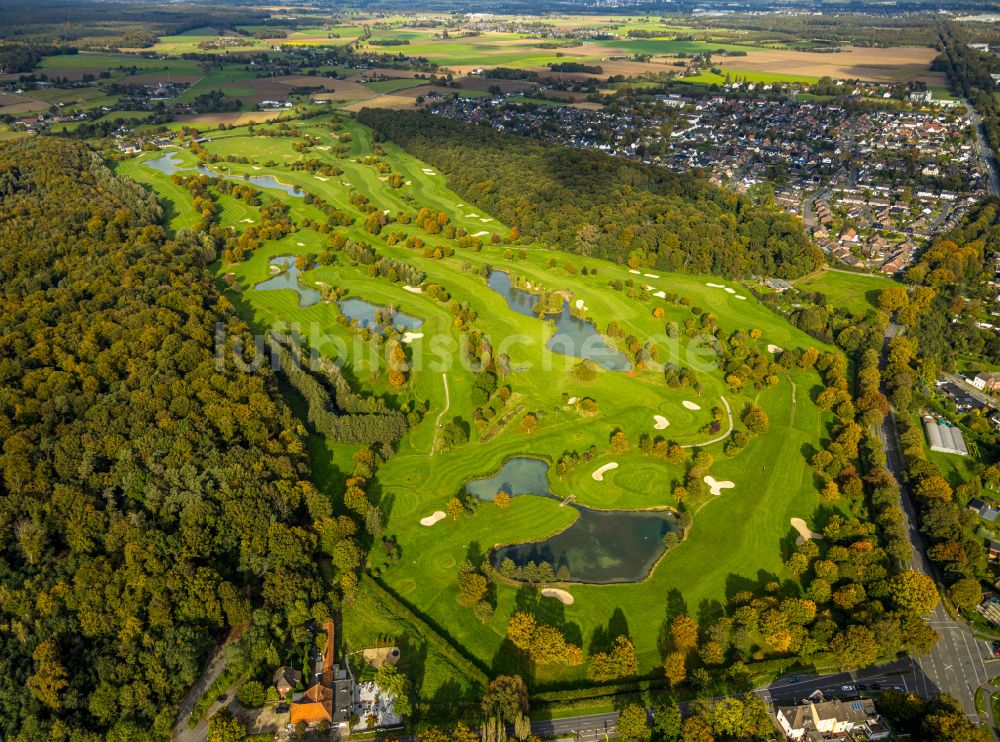 Luftaufnahme Kamp-Lintfort - Golfplatz Golfclub Am Kloster-Kamp e.V. im Ortsteil Niersenbruch in Kamp-Lintfort im Bundesland Nordrhein-Westfalen, Deutschland