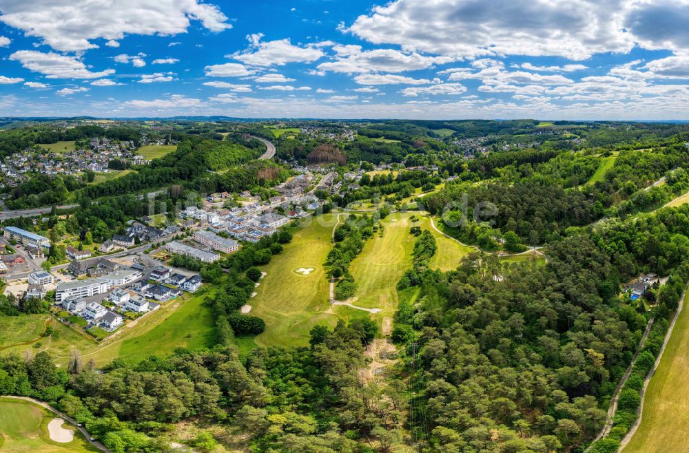 Luftbild Overath - Golfplatz Golfclub Der Lüderich in Overath im Bundesland Nordrhein-Westfalen, Deutschland