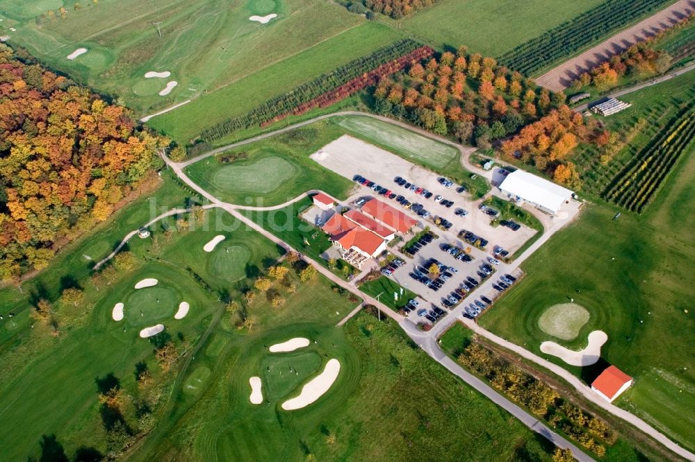 Appenweier von oben - Golfplatz des Golfclub Urloffen in Appenweier im Bundesland Baden-Württemberg