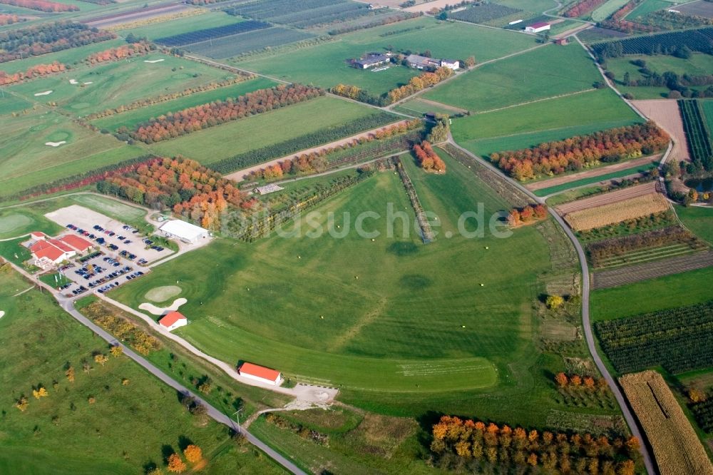 Appenweier von oben - Golfplatz des Golfclub Urloffen in Appenweier im Bundesland Baden-Württemberg