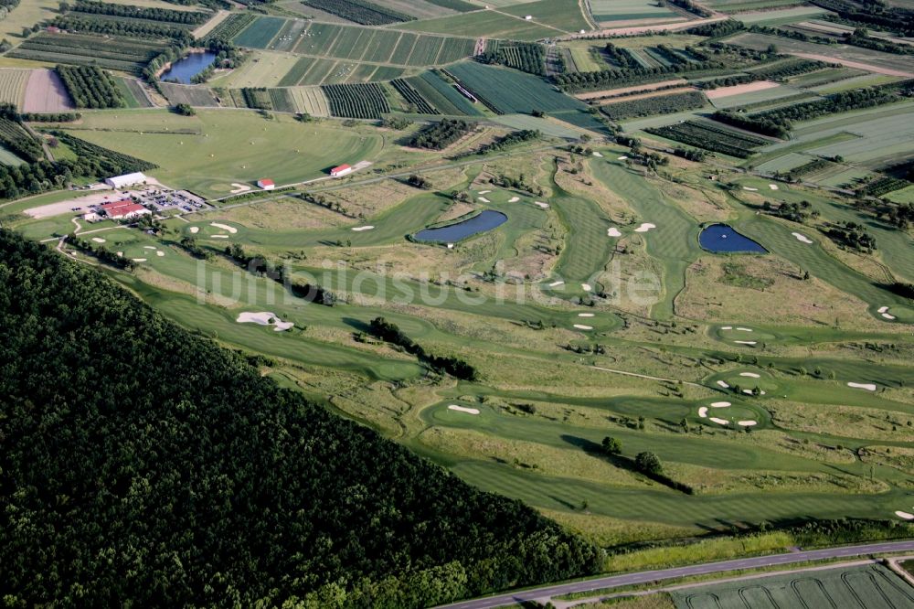 Appenweier von oben - Golfplatz Golfclub Urloffen im Ortsteil Zimmern in Appenweier im Bundesland Baden-Württemberg