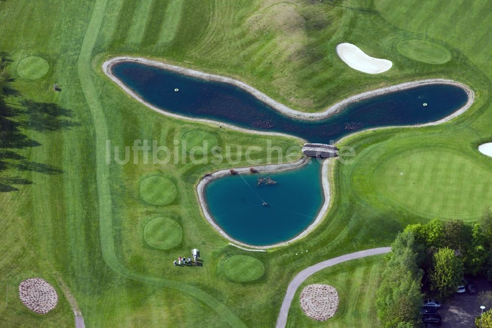 Luftaufnahme Fröndenberg/Ruhr - Golfplatz des Golfclubs Gut-Neuenhof in Fröndenberg/Ruhr im Bundesland Nordrhein-Westfalen