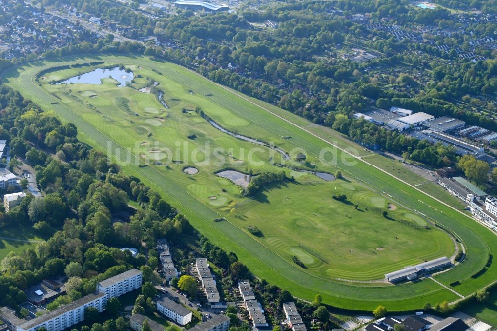 Bremen von oben - Golfplatz GolfRange Bremen in Bremen, Deutschland