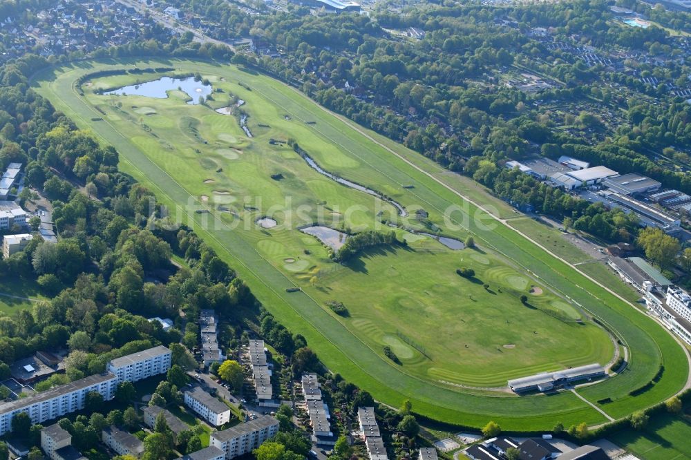 Bremen aus der Vogelperspektive: Golfplatz GolfRange Bremen in Bremen, Deutschland