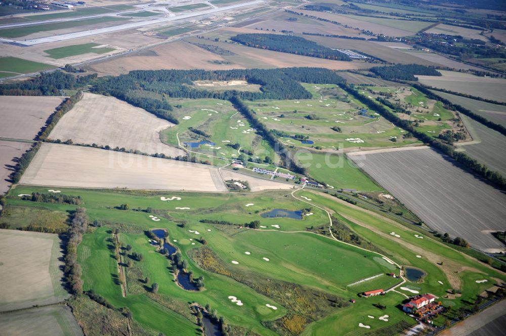 Groß Kienitz aus der Vogelperspektive: Golfplatz Groß Kienitz