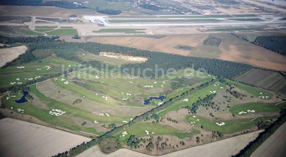 Groß Kienitz aus der Vogelperspektive: Golfplatz Groß Kienitz