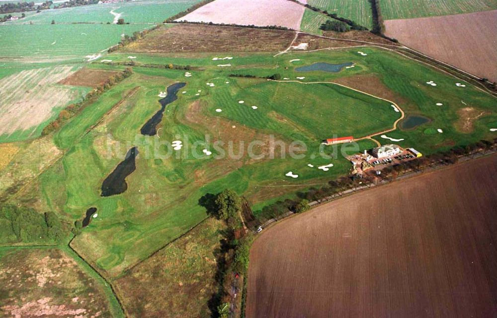 Gro-Kienitz / Brandenburg von oben - Golfplatz Groß Kienitz.