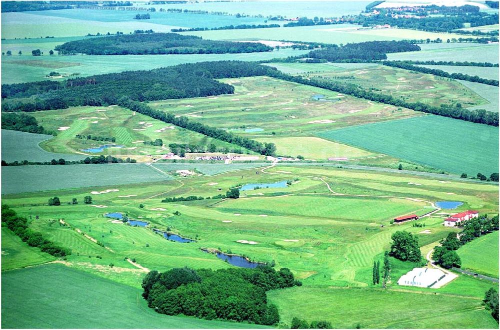 Groß Kienitz aus der Vogelperspektive: Golfplatz Groß Kienitz