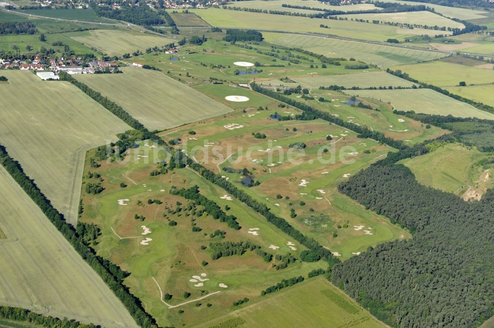 Luftaufnahme Groß Kienitz - Golfplatz Groß Kienitz im Bundesland Brandenburg