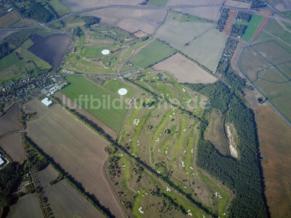 Luftbild Groß Kienitz - Golfplatz in Groß Kienitz im Bundesland Brandenburg