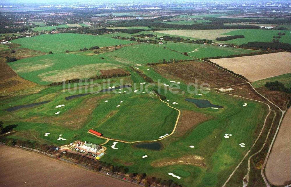 Luftaufnahme Groß Kienitz / Brandenburg - Golfplatz in Groß Kienitz / Brandenburg.