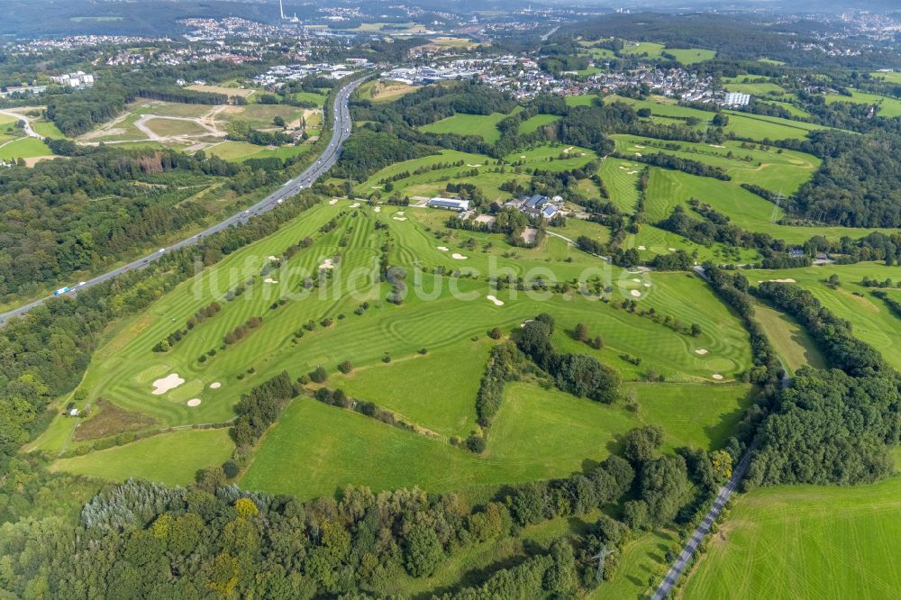 Luftaufnahme Heck - Golfplatz Gut Berge in Heck im Bundesland Nordrhein-Westfalen, Deutschland