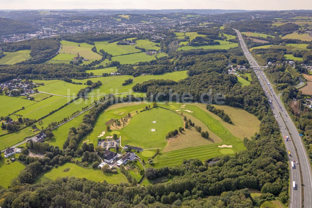 Luftbild Heck - Golfplatz Gut Berge in Heck im Bundesland Nordrhein-Westfalen, Deutschland