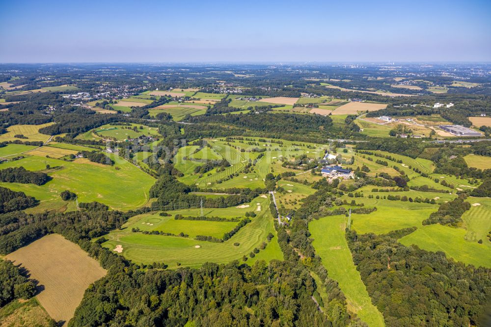 Heck aus der Vogelperspektive: Golfplatz Gut Berge in Heck im Bundesland Nordrhein-Westfalen, Deutschland