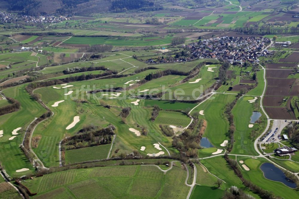 Herbolzheim aus der Vogelperspektive: Golfplatz in Herbolzheim im Bundesland Baden-Württemberg