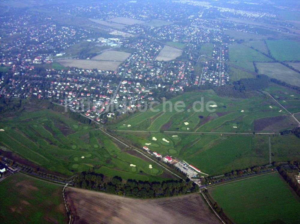 Luftbild Berlin-Hohenschönhausen - Golfplatz Hohenschönhausen 05.10.2005