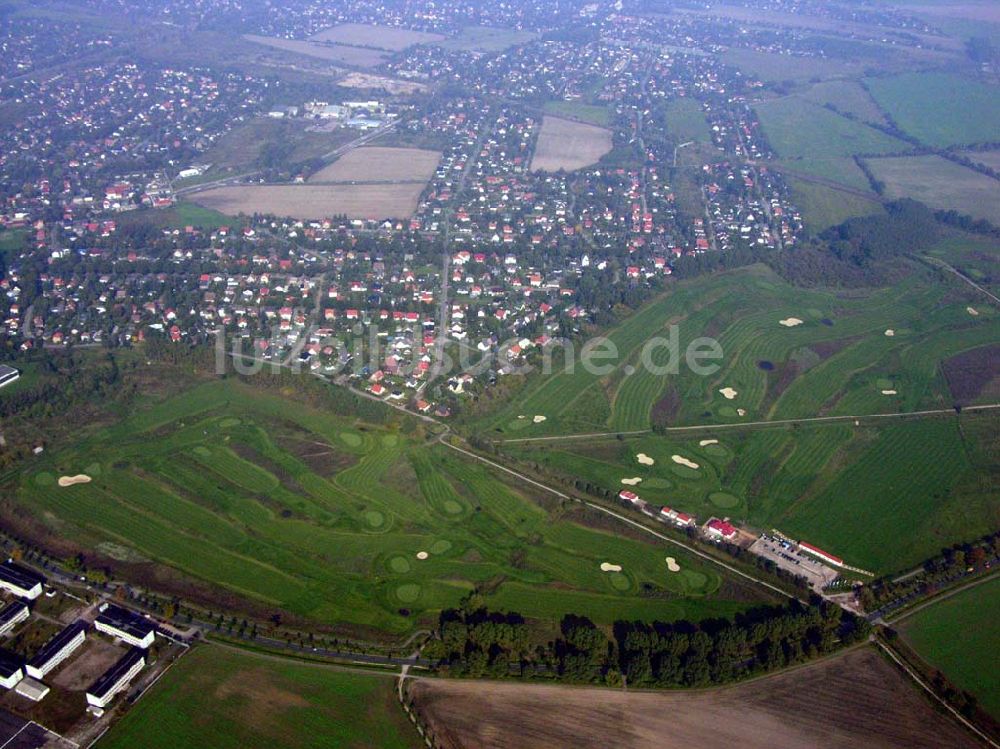 Luftaufnahme Berlin-Hohenschönhausen - Golfplatz Hohenschönhausen 05.10.2005