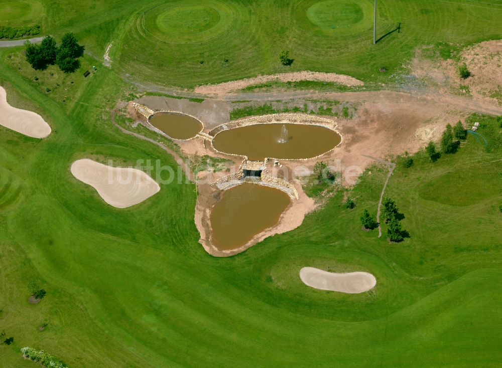 Imsbach von oben - Golfplatz in Imsbach im Bundesland Rheinland-Pfalz, Deutschland