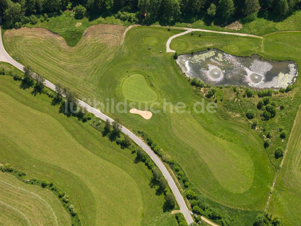 Jandelsbrunn von oben - Golfplatz in Jandelsbrunn im Bundesland Bayern, Deutschland