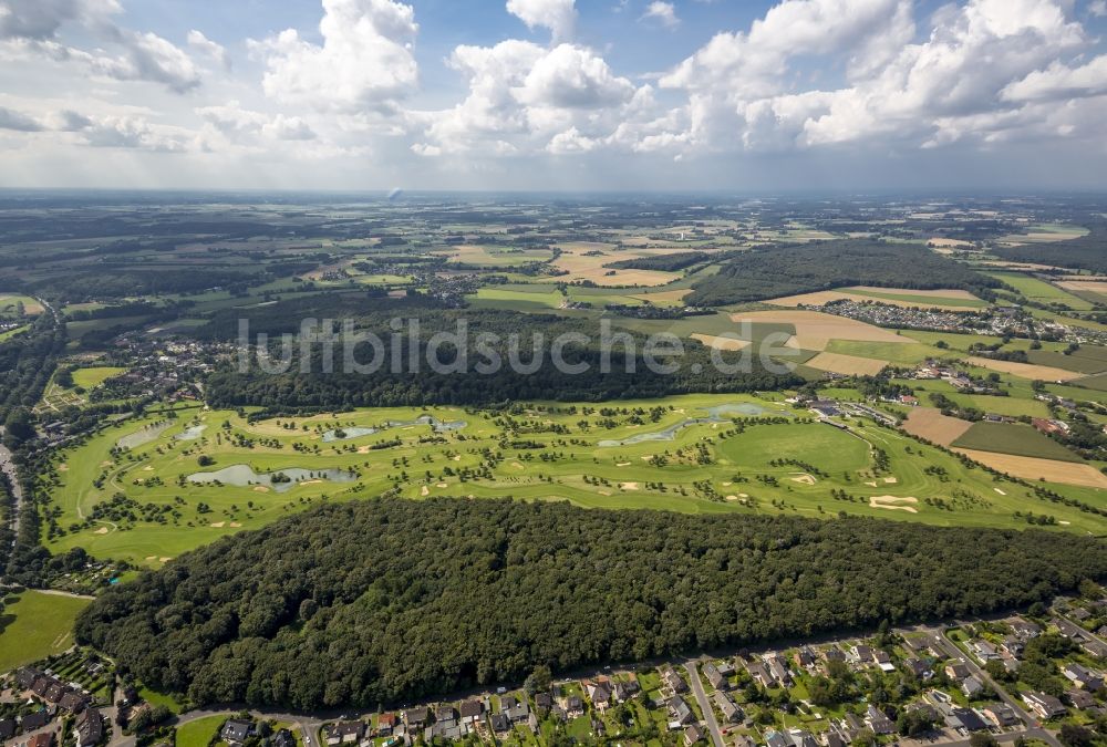 Kamp-Lintfort von oben - Golfplatz in Kamp-Lintfort im Bundesland Nordrhein-Westfalen