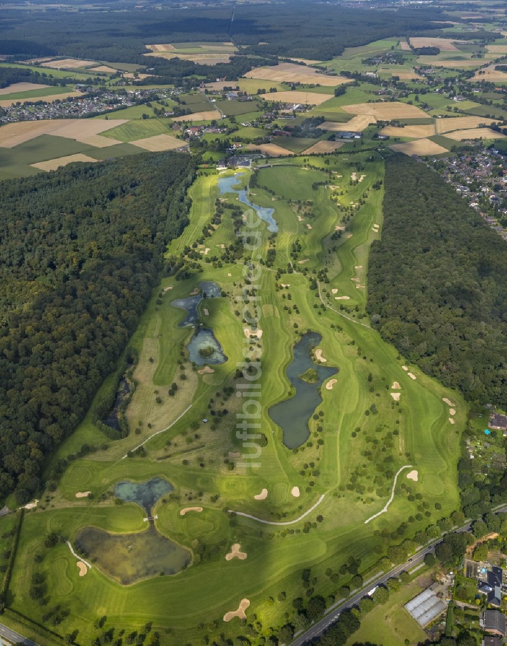 Luftbild Kamp-Lintfort - Golfplatz in Kamp-Lintfort im Bundesland Nordrhein-Westfalen