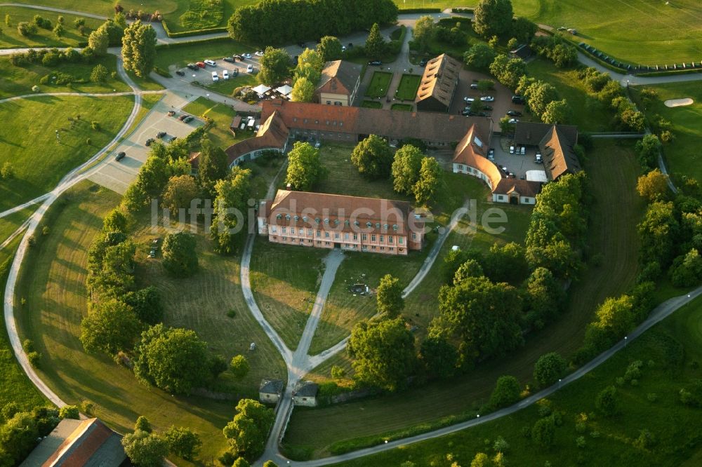 Karlsruhe von oben - Golfplatz in Karlsruhe im Bundesland Baden-Württemberg