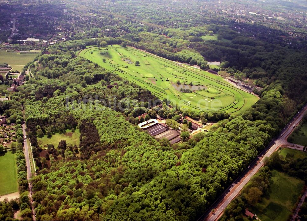 Luftaufnahme Krefeld - Golfplatz in Krefeld im Bundesland Nordrhein-Westfalen