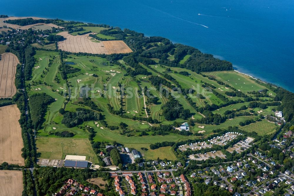 Luftbild Timmendorfer Strand - Golfplatz des Lübeck-Travemünder Golf-Klub von 1921 e.V. in Timmendorfer Strand im Bundesland Schleswig-Holstein, Deutschland