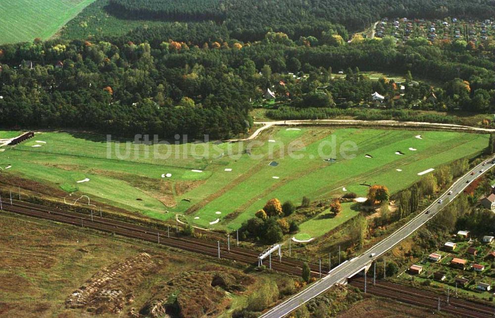 Luftbild Mahlow / Brandenburg - Golfplatz Mahlow