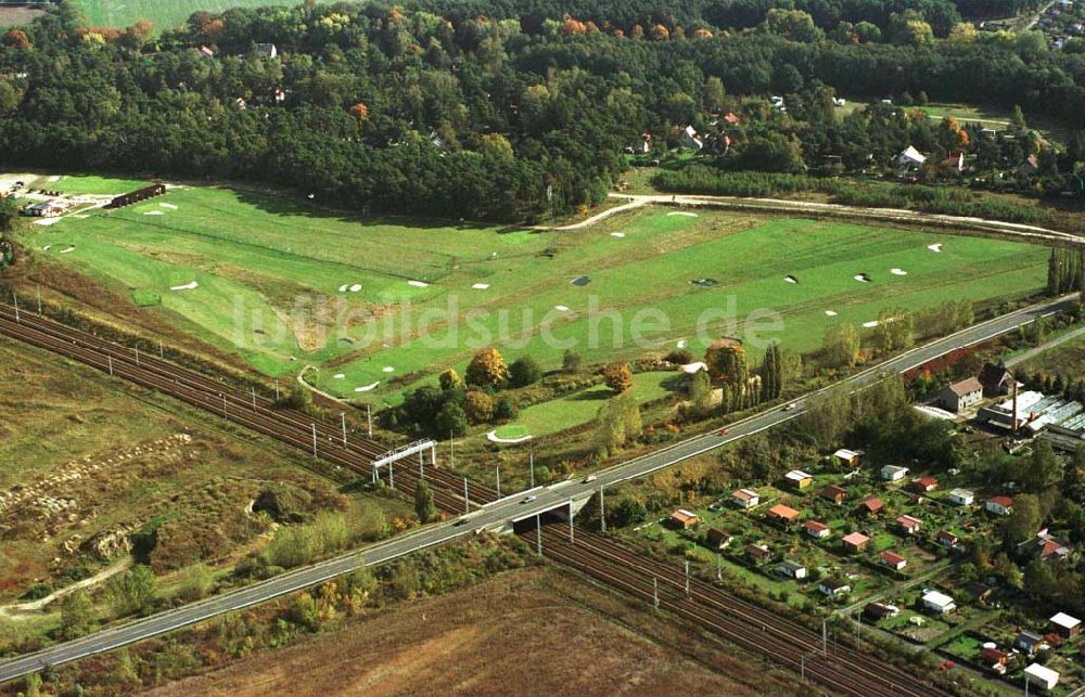 Luftaufnahme Mahlow / Brandenburg - Golfplatz Mahlow