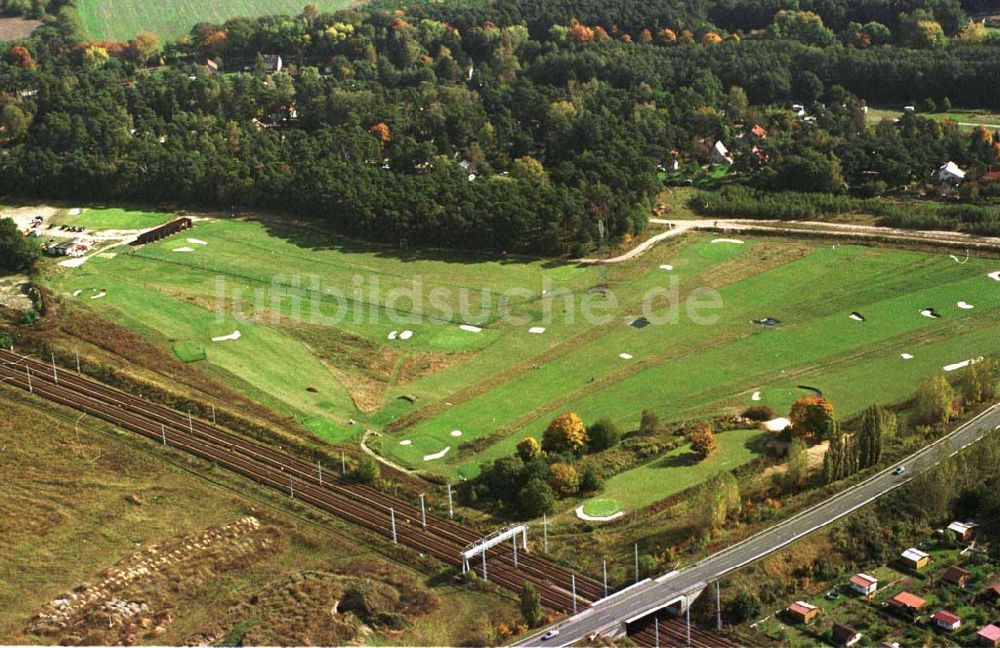 Luftaufnahme Mahlow / Brandenburg - Golfplatz Mahlow Veröffentlichung nur bei Urhebernennung LUFTBILD & PRESSEFOTO / Robert Grahn und Belegzusendung gestattet !