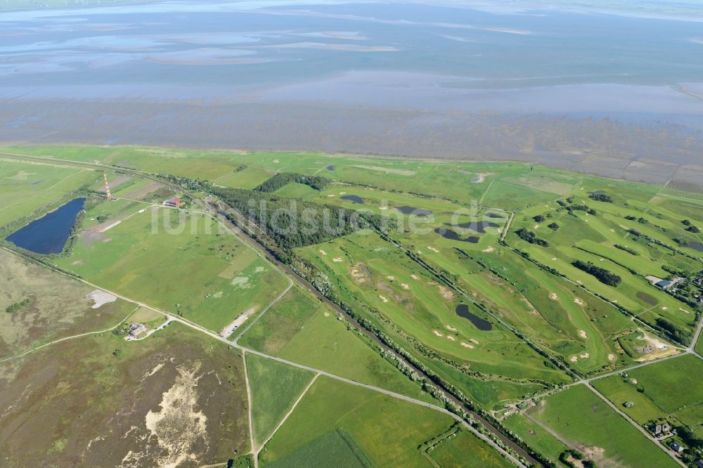 Luftbild Morsum - Golfplatz in Morsum im Bundesland Schleswig-Holstein