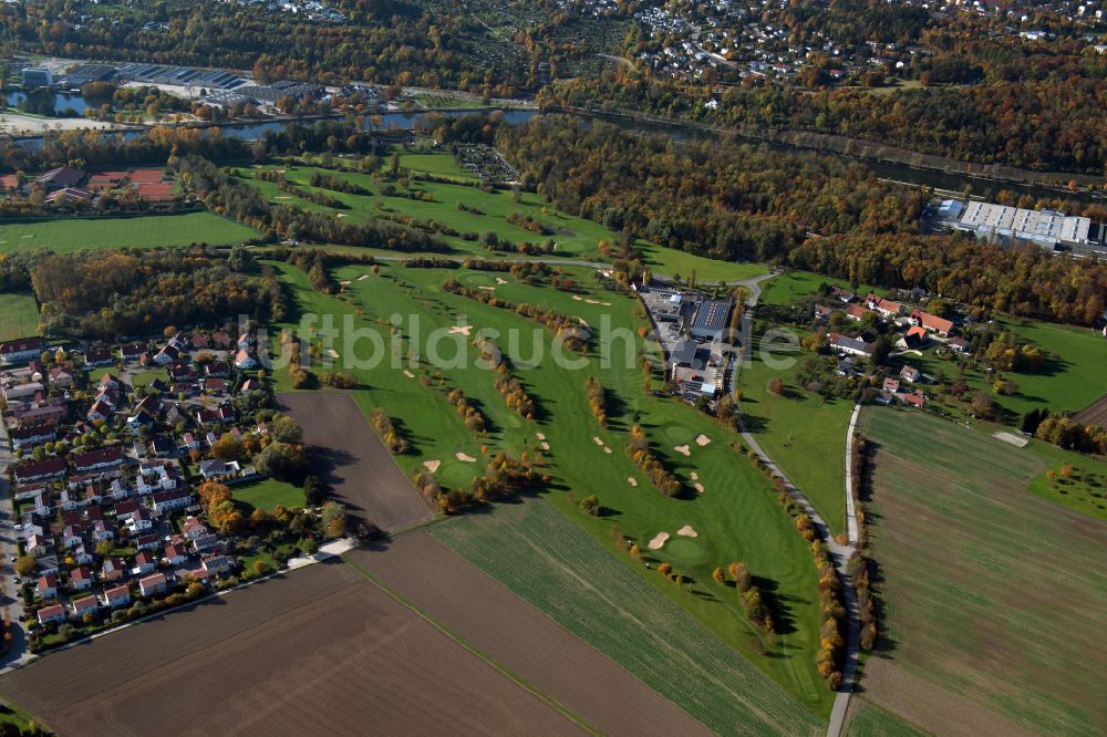 Neu-Ulm aus der Vogelperspektive: Golfplatz des NEW GOLF CLUB Neu-Ulm in Neu-Ulm im Bundesland Bayern, Deutschland