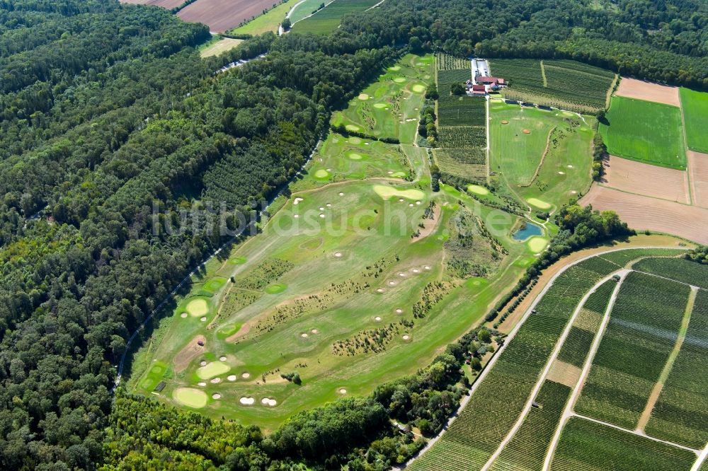 Luftaufnahme Talheim - Golfplatz der public Golf Talheimer Hof GmbH & Co KG am Talheimer Hof in Talheim im Bundesland Baden-Württemberg, Deutschland