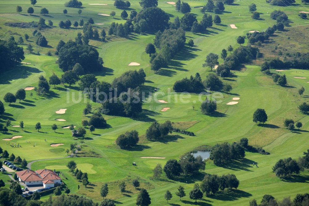 Rehburg-Loccum aus der Vogelperspektive: Golfplatz in Rehburg-Loccum im Bundesland Niedersachsen