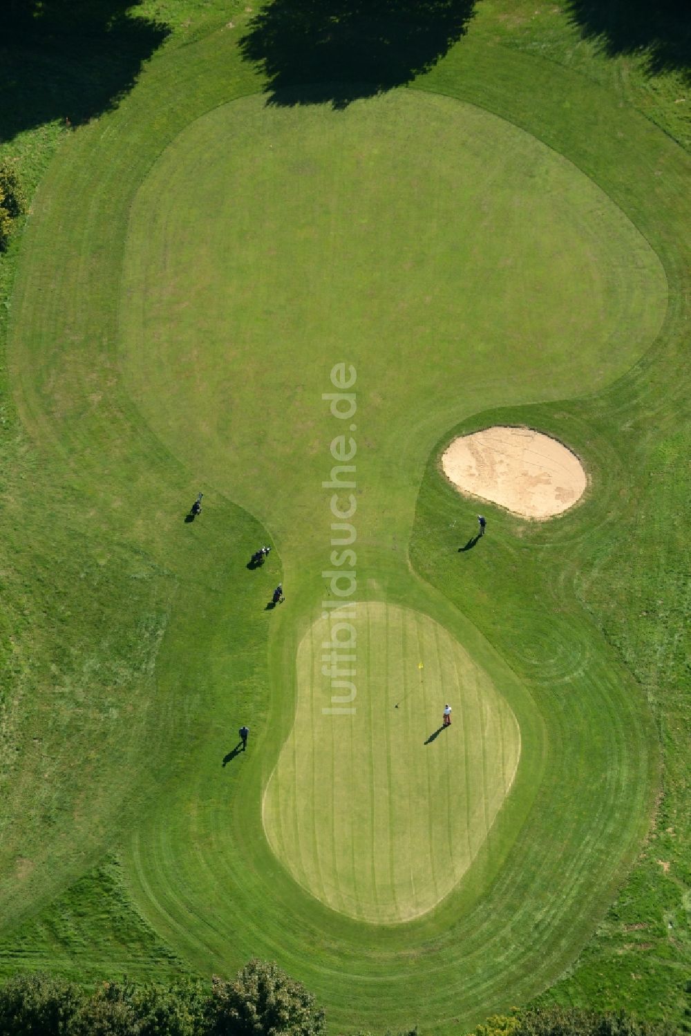 Rehburg-Loccum von oben - Golfplatz in Rehburg-Loccum im Bundesland Niedersachsen