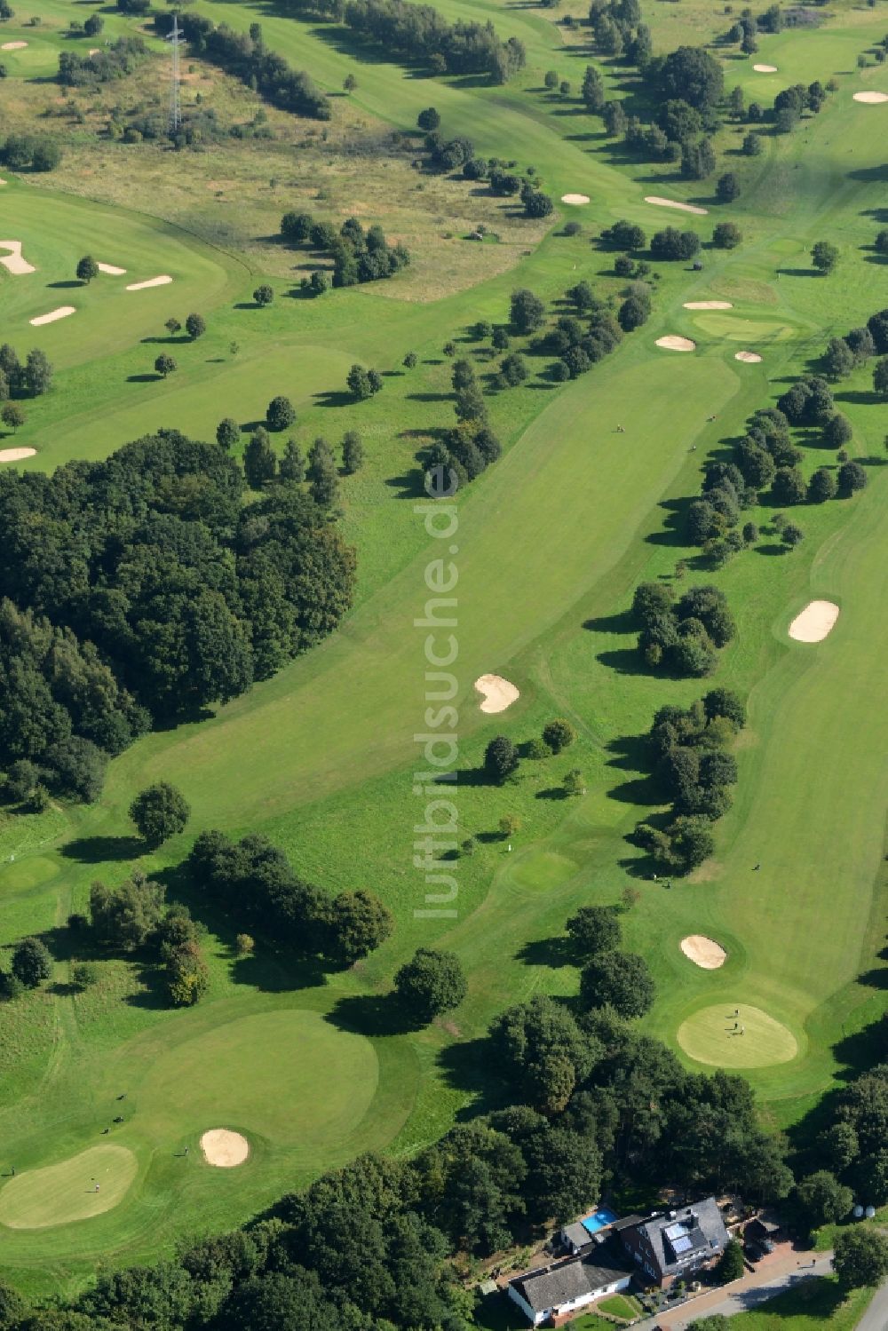 Luftbild Rehburg-Loccum - Golfplatz in Rehburg-Loccum im Bundesland Niedersachsen