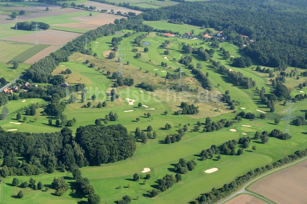 Luftbild Rehburg-Loccum - Golfplatz in Rehburg-Loccum im Bundesland Niedersachsen