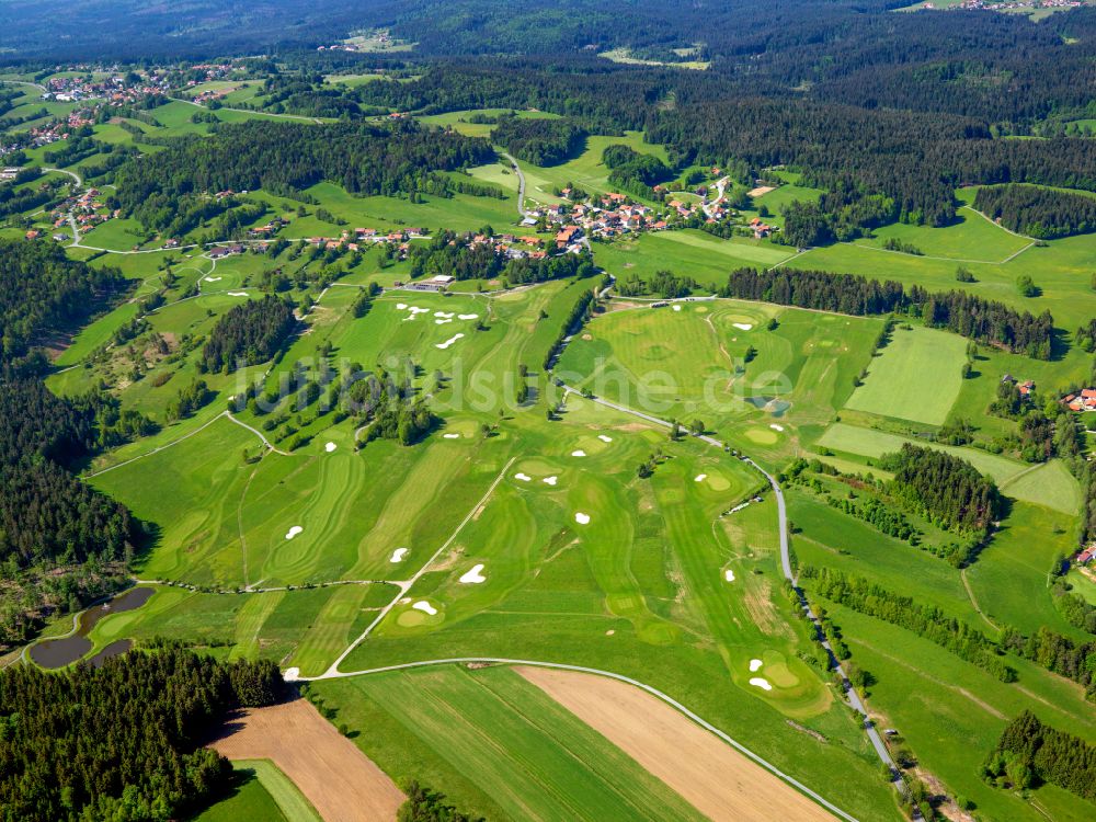 Luftbild Sankt Oswald-Riedlhütte - Golfplatz in Sankt Oswald-Riedlhütte im Bundesland Bayern, Deutschland