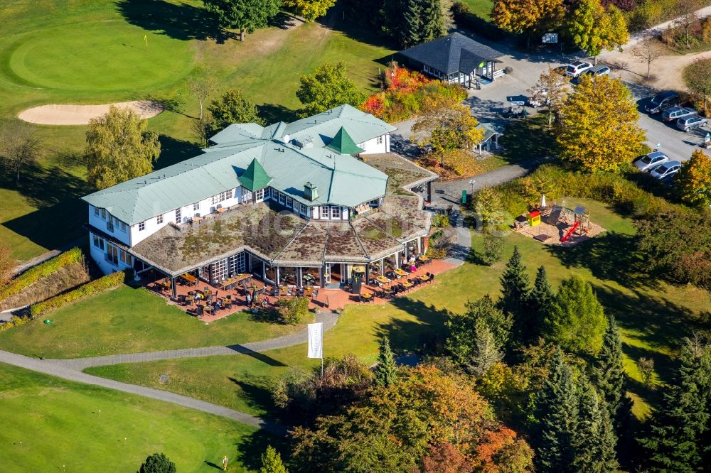 Luftaufnahme Schmallenberg - Golfplatz in Schmallenberg im Bundesland Nordrhein-Westfalen