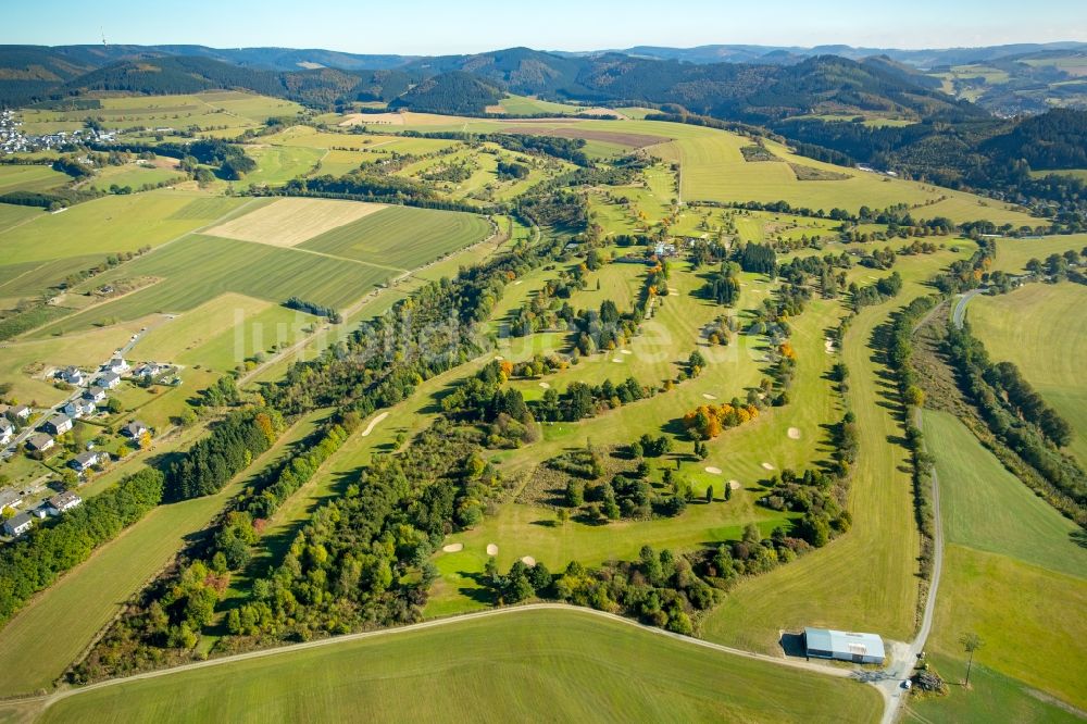 Luftbild Schmallenberg - Golfplatz in Schmallenberg im Bundesland Nordrhein-Westfalen